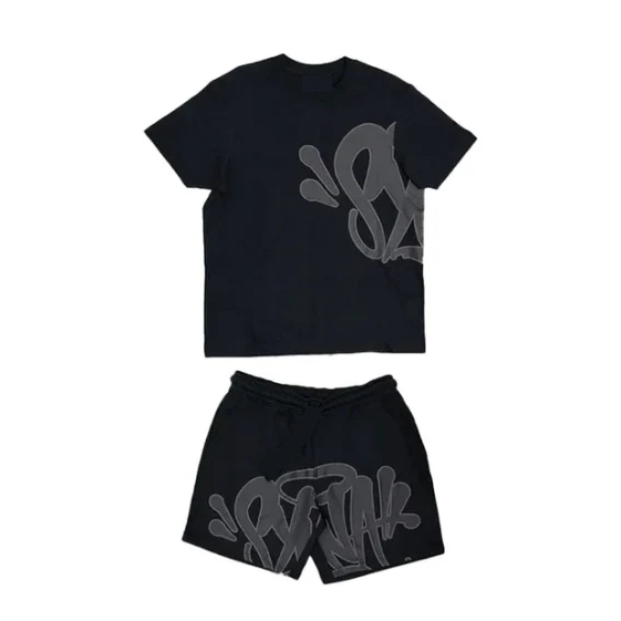 Conjunto Syna World Streetwear Camiseta e Bermuda Moletom