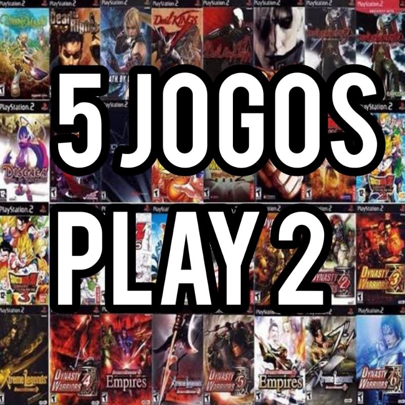 5 jogos play 2