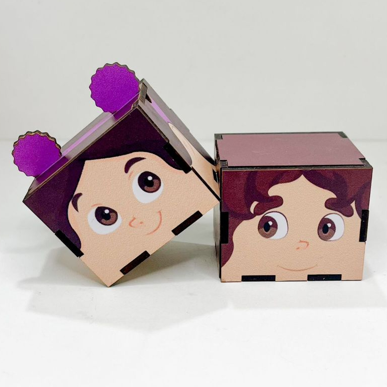 5/10/15/20PCS Mini Cubos Maria Clara e JP em MDF - Lembrancinha Porta ...