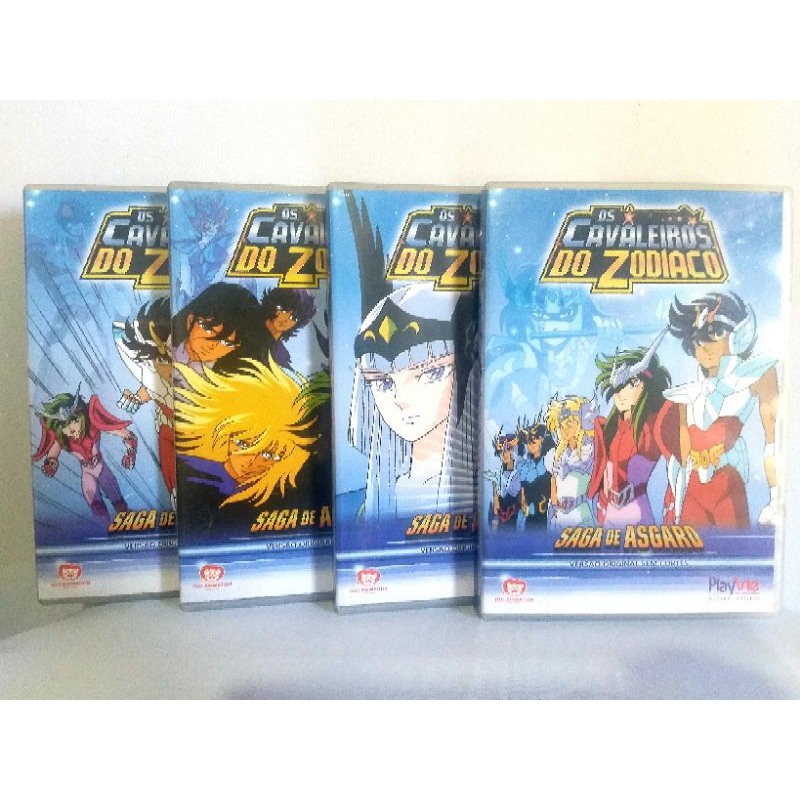Dvd Box Os Cavaleiros do Zodíaco - Original Play arte | Shopee Brasil