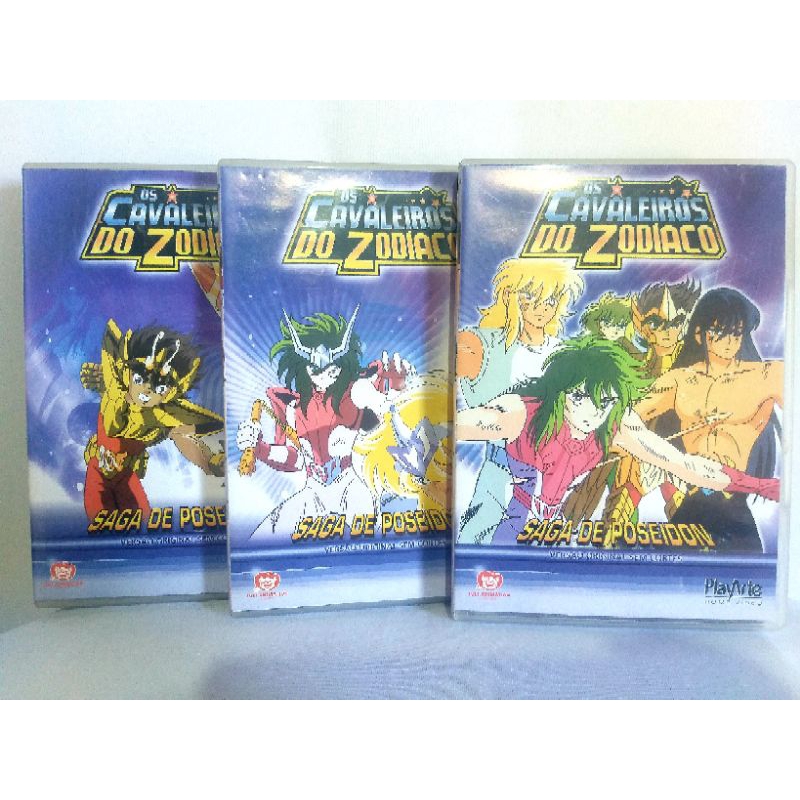 Dvd Box Os Cavaleiros do Zodíaco - Original Play arte | Shopee Brasil
