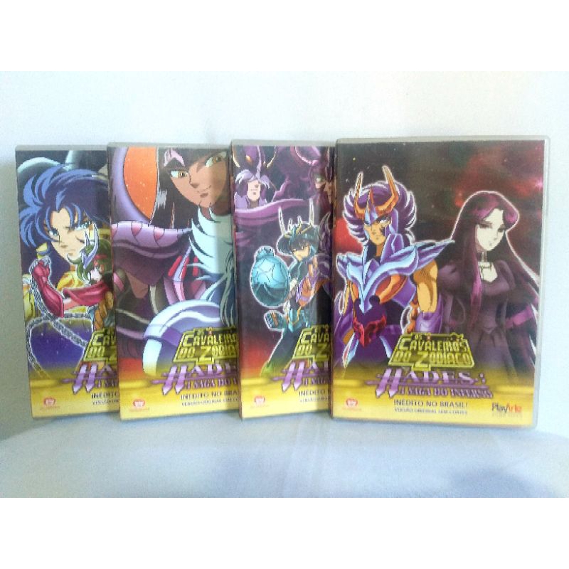 Dvd Box Os Cavaleiros do Zodíaco - Original Play arte | Shopee Brasil