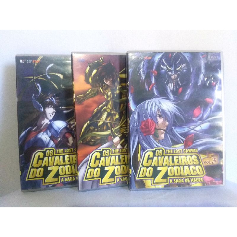 Dvd Box Os Cavaleiros do Zodíaco - Original Play arte | Shopee Brasil
