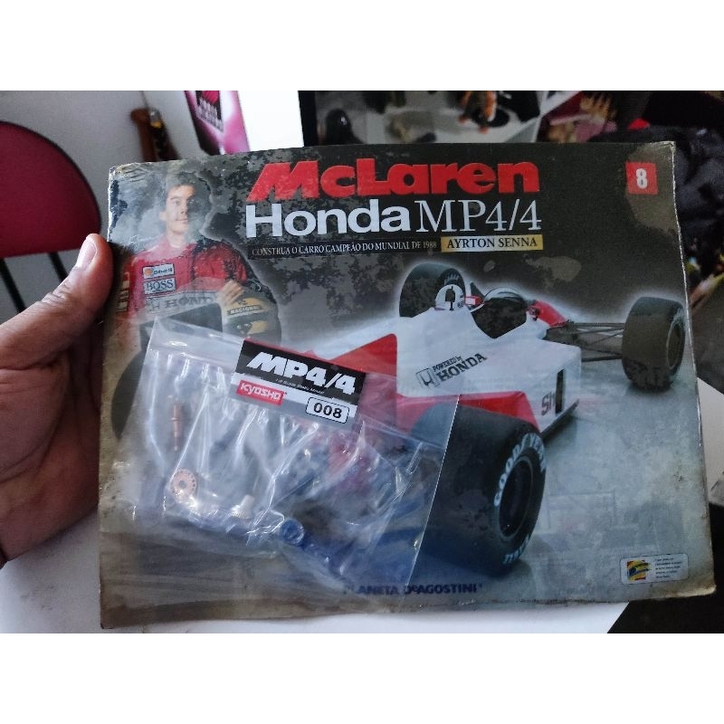 Peças miniatura MacLaren Planeta Deagostini F1 mp4/4