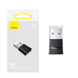 Adaptador Receptor Bluetooth 5.3 Baseus BA07 USB Para PC Portátil Alto-Falante Receptor De Áudio Sem Fio Instalação Driver De Alta Resolução Original