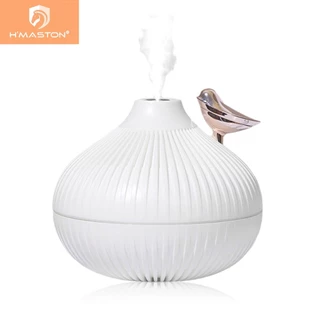 H'Maston JSQ09 Umidificador De Ar Purificador Difusor De Aroma Luminária Abajur LED 300ml