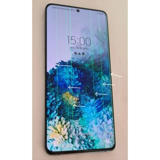 Samsung Galaxy S20+ Plus 128GB SM-G985F Usado (Com Varias Linhas Verticais)