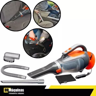 Aspirador de Pó 12V Com 3 Acessórios - Black&Decker