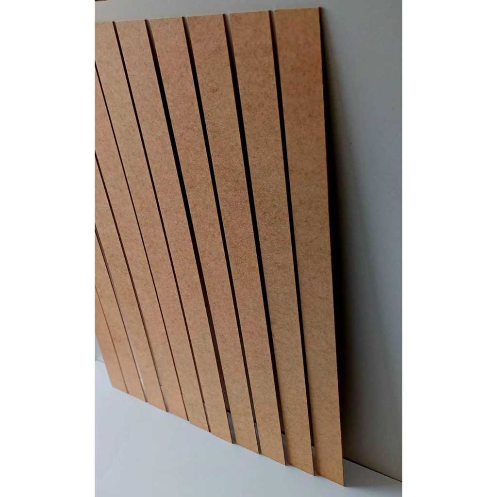 10 Réguas no tamanho 110x6cm de 3mm Lambri Boiserie Parede Decorar