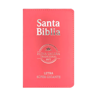 Bíblia Sagrada em Espanhol | RVT | Letra Gigante | Luxo Rosa