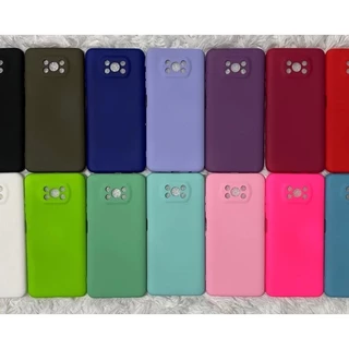 Capa Silicone Aveludada Xiaomi Poco X3 / Poco X3 Pro / Poco X3 NFC Capinha Case