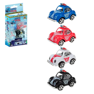 20 Carrinhos | 5 Kits de 4 Carinhos 7cm