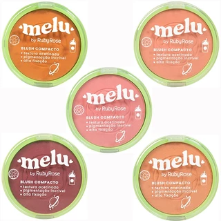 Blush Compacto Melu Rubyrose