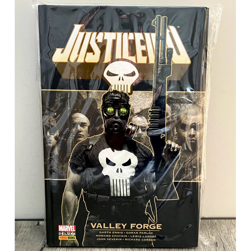 HQ Justiceiro Valley Forge - Marvel Deluxe - Garth Ennis | Shopee Brasil