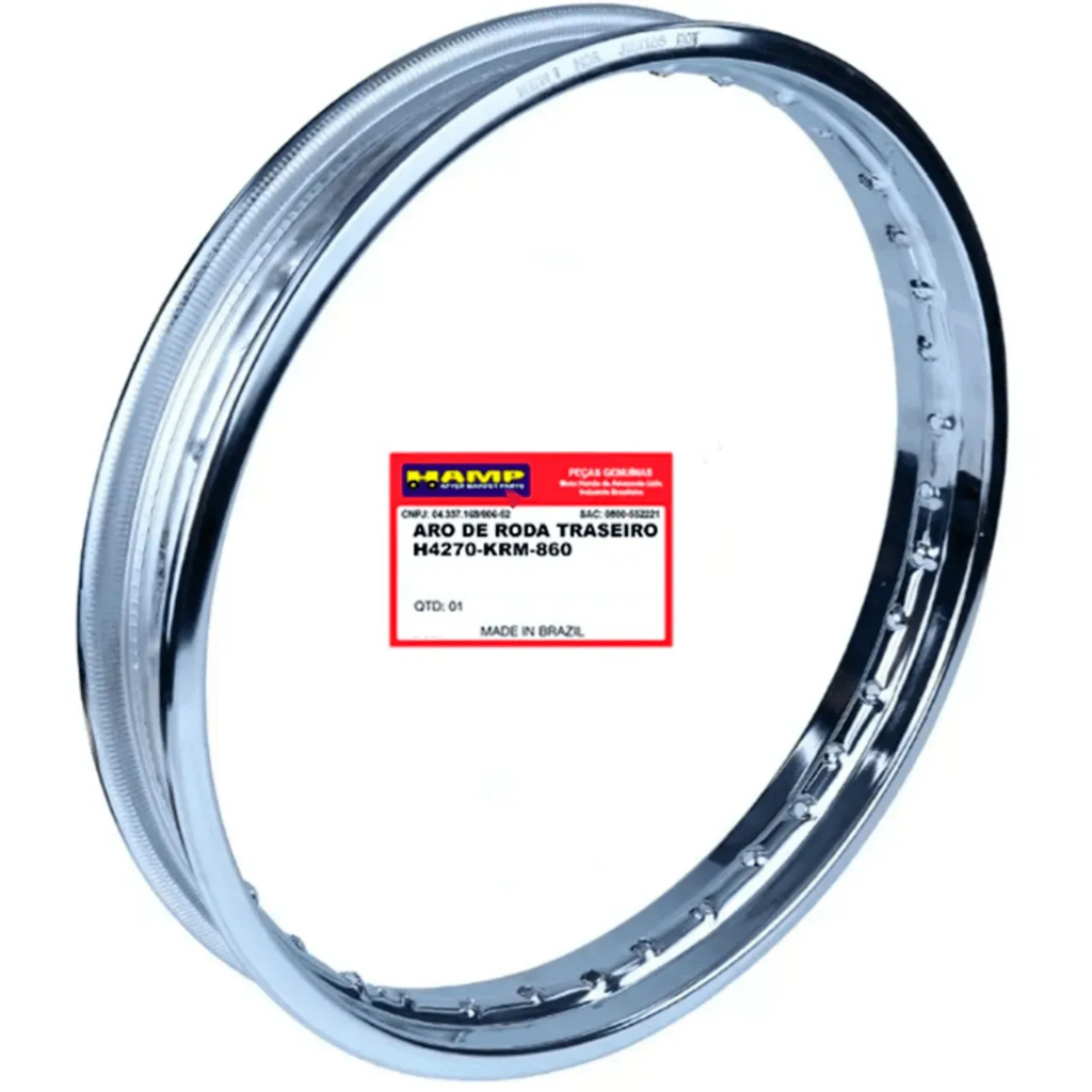 ARO DE RODA TRASEIRO - ORIGINAL HONDA - HAMP CG150/CG160/CG125 COD. H4270KRM860