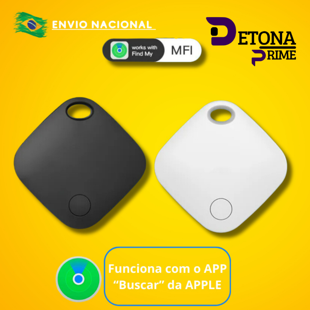 Rastreador GPS Smart Air Tag Compativel para Iphone Localizador Mala ...