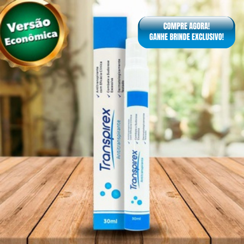 Transpirex Antitranspirante Sem Suor Sudorese 30 ml Spray Suor ...