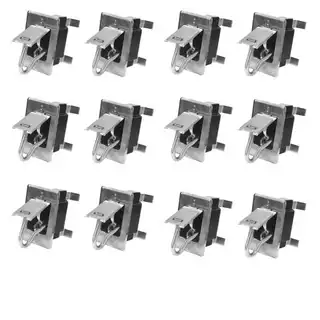 Gancho Armador De Rede Inox Aliança Embutir Completo (6 Pares)