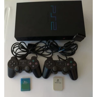 Playstation 2 (modelo Fat) Com 2 Controles