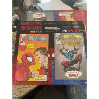Coleção Homem-Aranha a saga do clone eds. 01 e 02