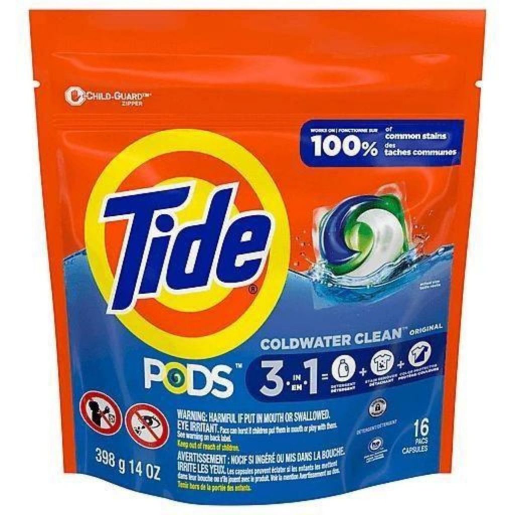 Detergente De Roupa Tide 16 Pods Spring Meadow Scent