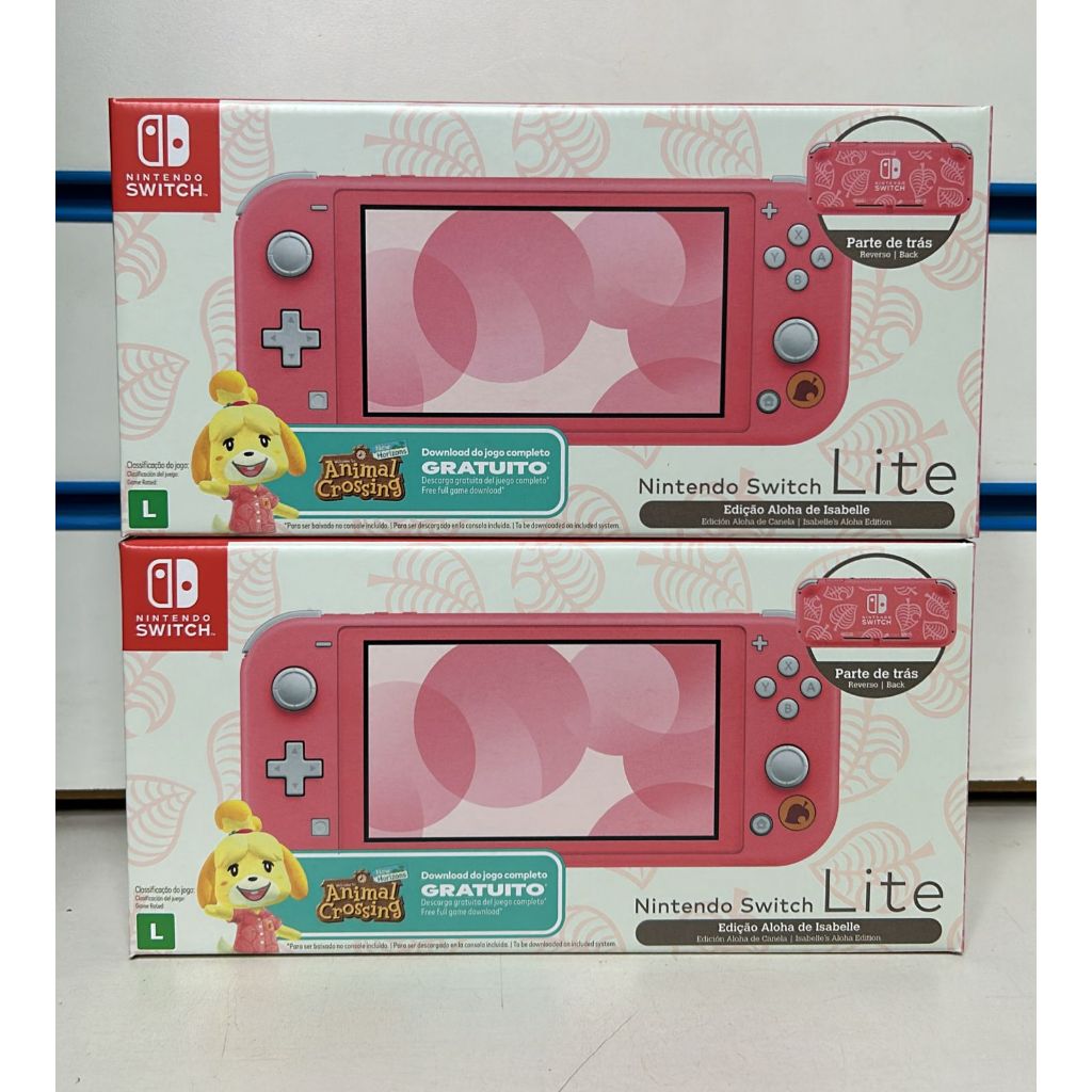 Nintendo switchlite lacrado destravado