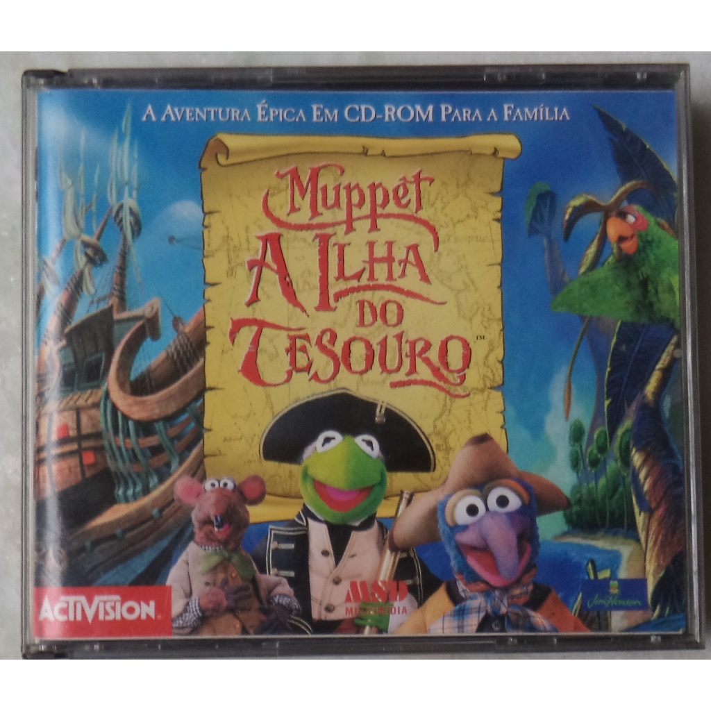 CD-Rom Original Muppet a ilha do Tesouro