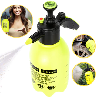 Pulverizador 2 Litros Especial Borrifador Manual Spray Com Valvula Alta Pressão Prévia Para Jardim
