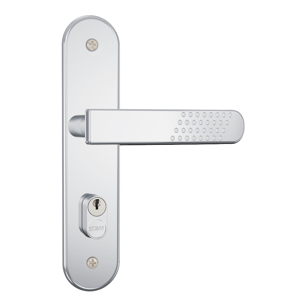 Fechadura de Porta Externa 804/21 Broca 40mm Stam | Shopee Brasil
