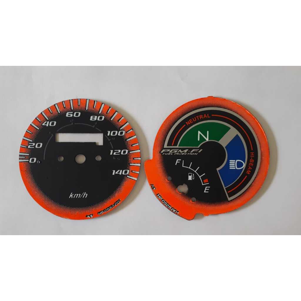 Mostradores personalizados para painel da moto cg 150 2012
