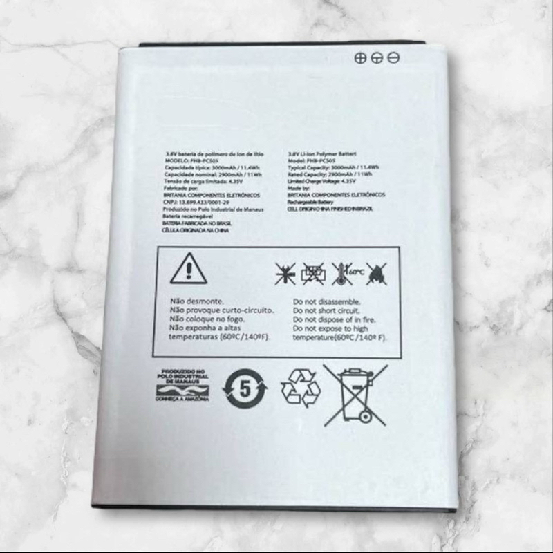 Bat PHB-PCS50 compativel com Hit P8 | Shopee Brasil