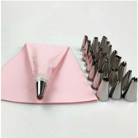 72 Peças Conjunto De Confeiteira De Silicone Com Bico Para D