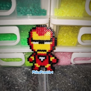 Chaveiro / ímã / totem Personagens da Marvel em Pixel Art