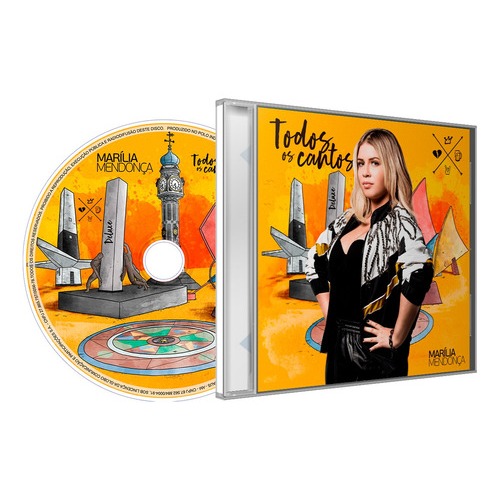 CD+DVD Marília Mendonça - Todos Os Cantos - Deluxe (fan-made