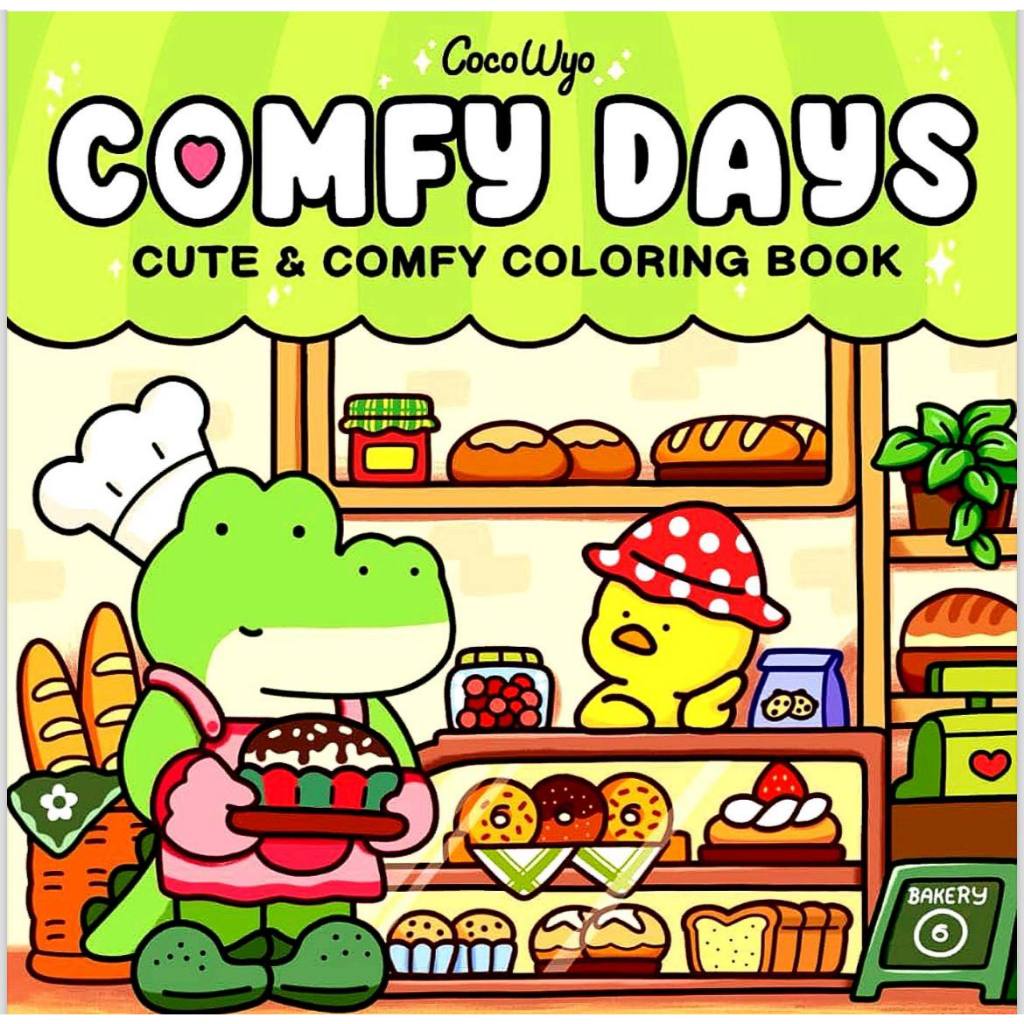 Kit Desenhos Para Pintar E Colorir Ilustra Es Do Livro Comfy Days