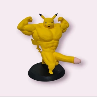 Boneco Pikachu Pirocudo Pokemon Presente Divertido Anime Geek Nerd