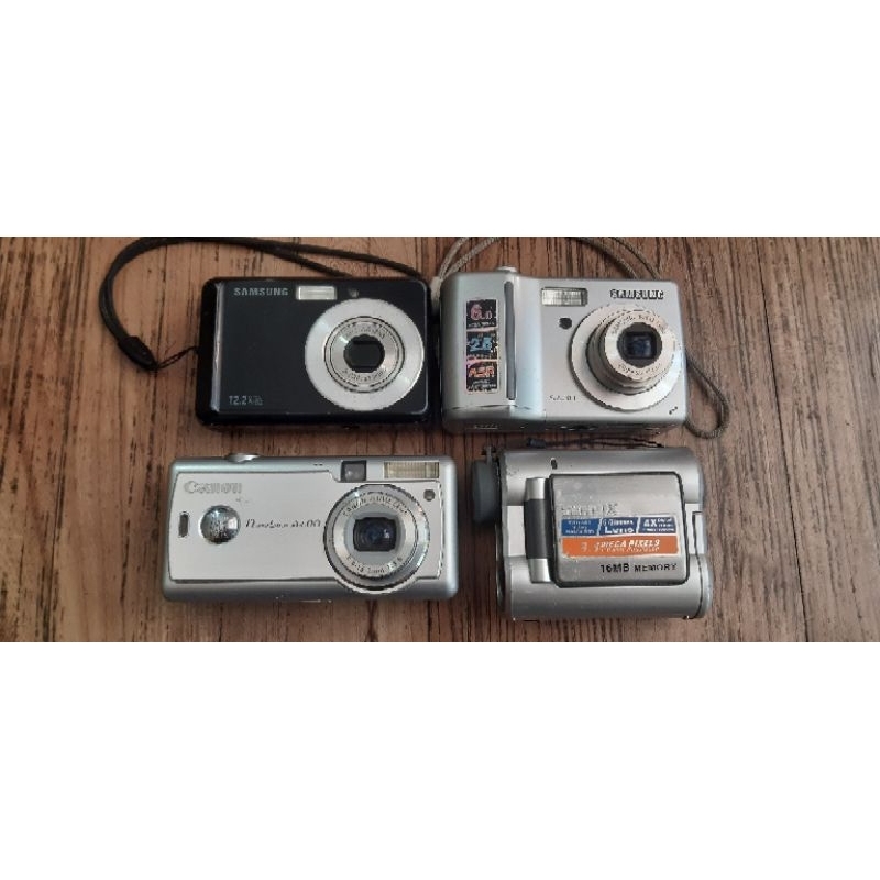 Lote com 4 câmeras digitais para retirar peças | Shopee Brasil