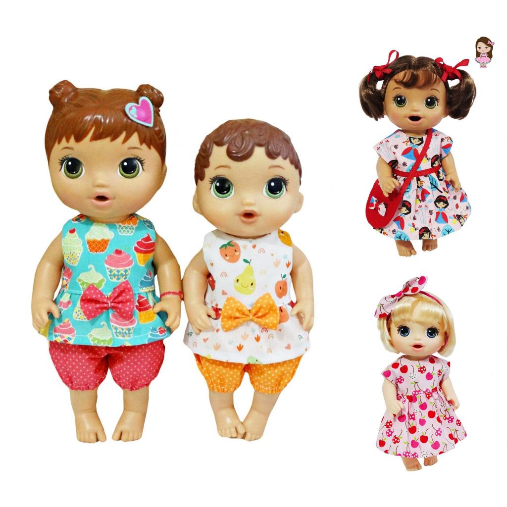 Roupa para boneca Baby Alive - Vários Modelos - (Baby Alive de 31cm de ...