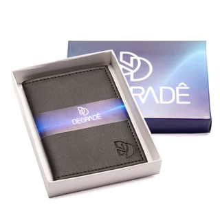 Carteira Masculina Porta Cartão Slim Premium Degradê
