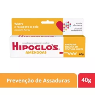 Creme Preventivo Contra Assaduras Hipoglós Amêndoas 40g em Oferta na Shopee