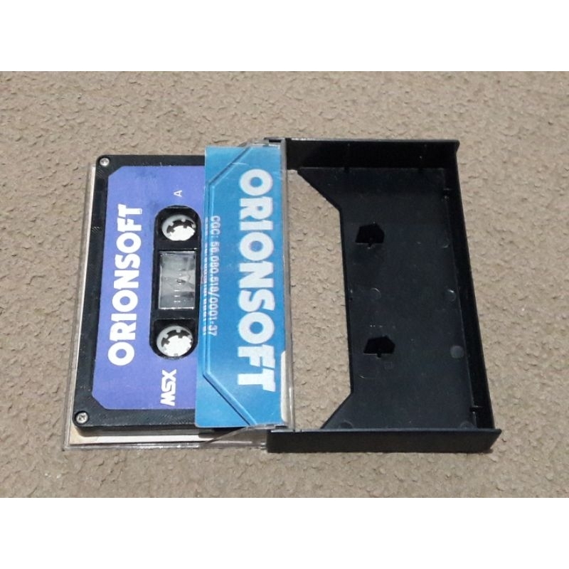 msx orionsoft jogo fita k7 mega games 3 para micro computador
