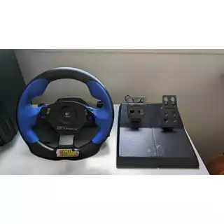 Volante Logitech PS2 Gran Turismo 4 Retorno de força