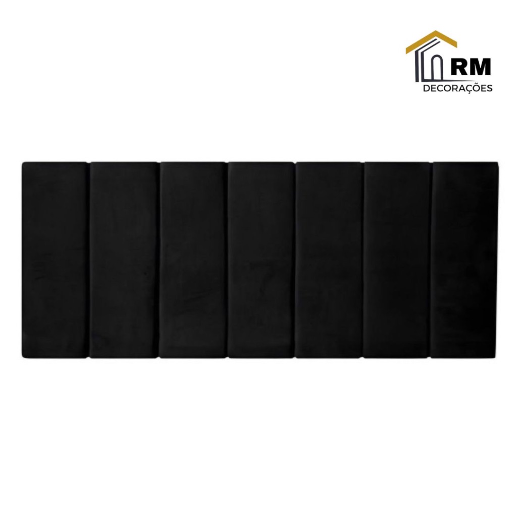 KIT 7 PEÇAS CABECEIRA MODULAR ESTOFADA