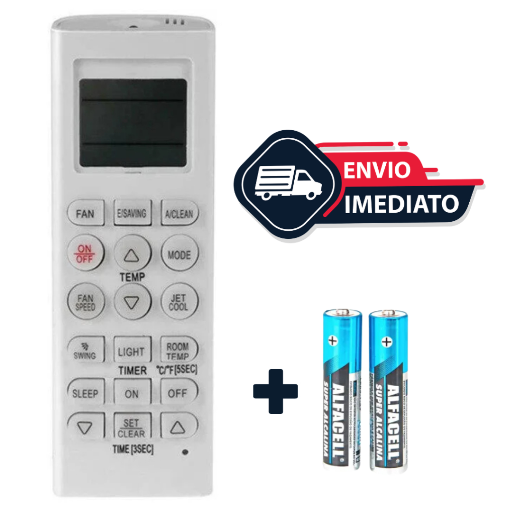 Telecomondo Universale Per LG – Modello AKB73315601 – Compatibile Con LP-W5012DAW, CC07AWV, CC12AWV
