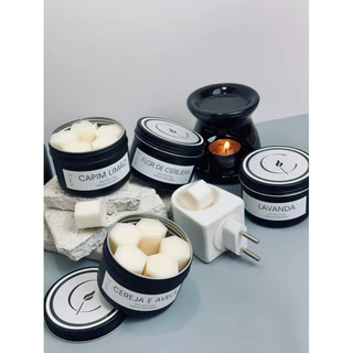 Wax melts - Pastilhas perfumadas 80g para aromatizador - Linha Clássica