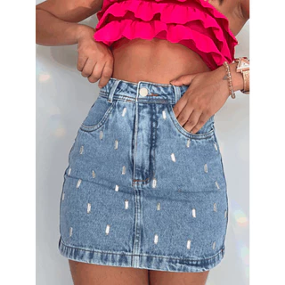 kissmelady 8251 111 007 4001 8231 5017 8228 5016 5014 8209 9060 8176 5018 saia jeans curto com brilho feminio