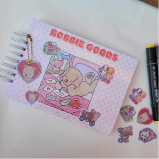 Livro de Colorir Bobbie Goods com Chaveiro e adesivos de Brinde.