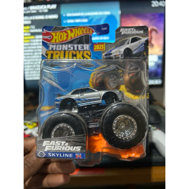 skyline monster truck Hot Wheels Shopee Brasil