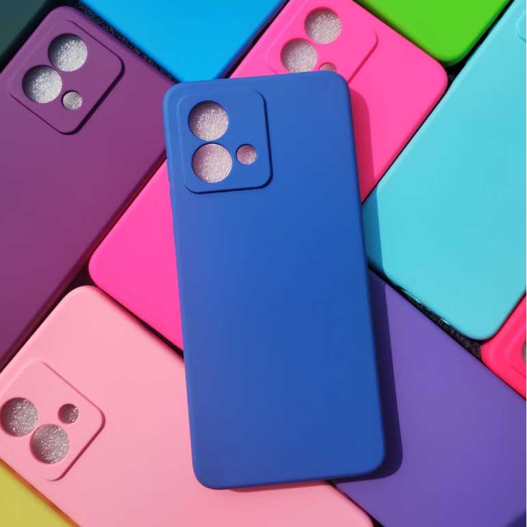 Capa Capinha de celular Silicone Aveludada Motorola Moto G84