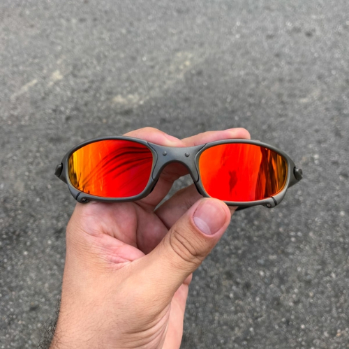 Oculos Juliete em Metal Diversas Cores Lupa de Sol Mandrake Envio Imediato